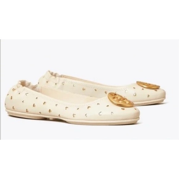 Tory Burch Minnie Heart Ballet Flats
Size 7.5 NEW! - Picture 1 of 8